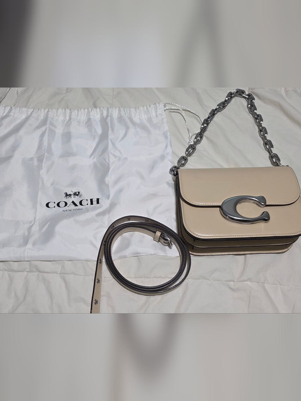 Coach Idol Calf Leather Bag